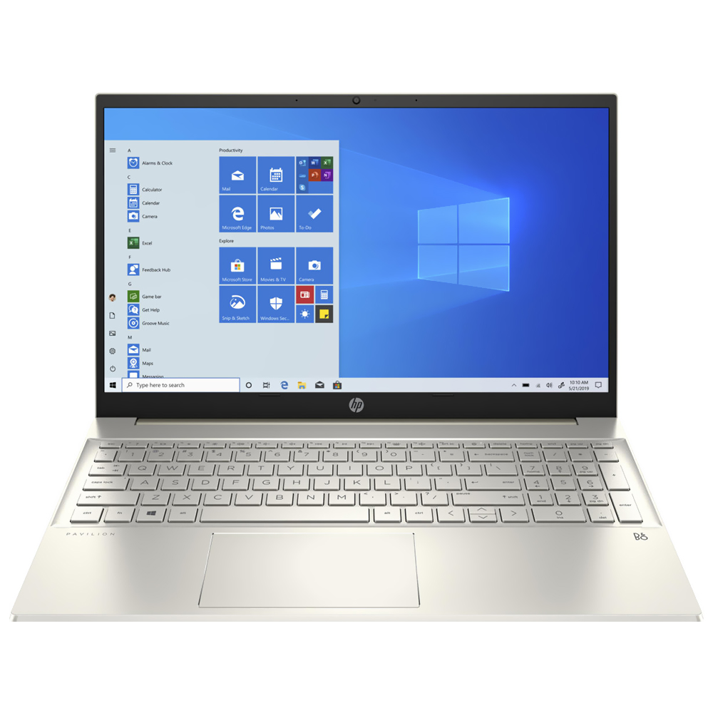 Notebook HP Pavilion 15-EG0050WM Intel Core i5 1135G7 Tela Touch Full HD 15.6" / 8GB de RAM / 512GB SSD - Dourado (Inglês)