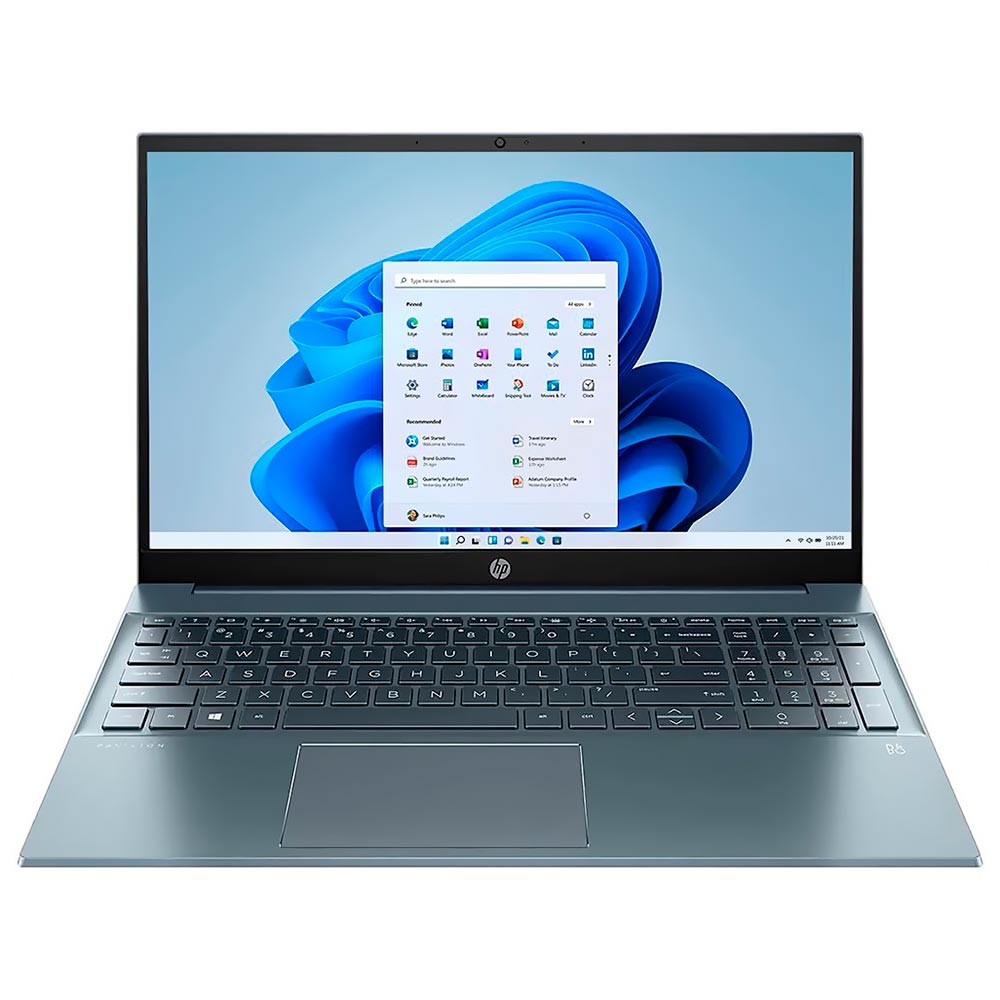 Notebook HP Pavilion 15-EG3045CL Intel Core i7 1355U Tela Touch Full HD 15.6" / 16GB de RAM / 512GB SSD - Azul (Inglês)