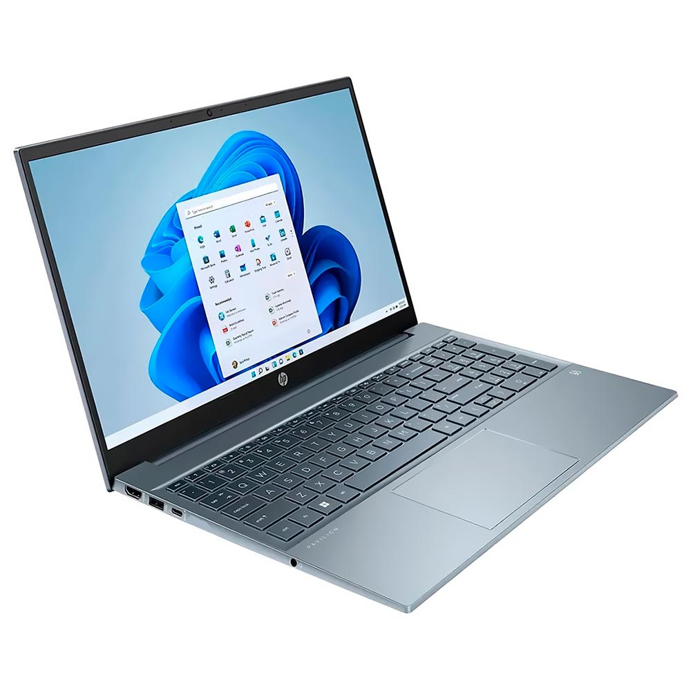 Notebook HP Pavilion 15-EG3045CL Intel Core i7 1355U Tela Touch Full HD 15.6" / 16GB de RAM / 512GB SSD - Azul (Inglês)