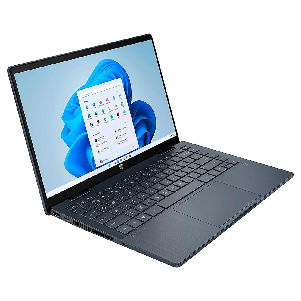 Notebook HP Pavilion X360 14-EK0013DX Intel Core i3 1215 Tela Touch Full HD 14" / 8GB de RAM / 256GB SSD - Azul (Inglês)