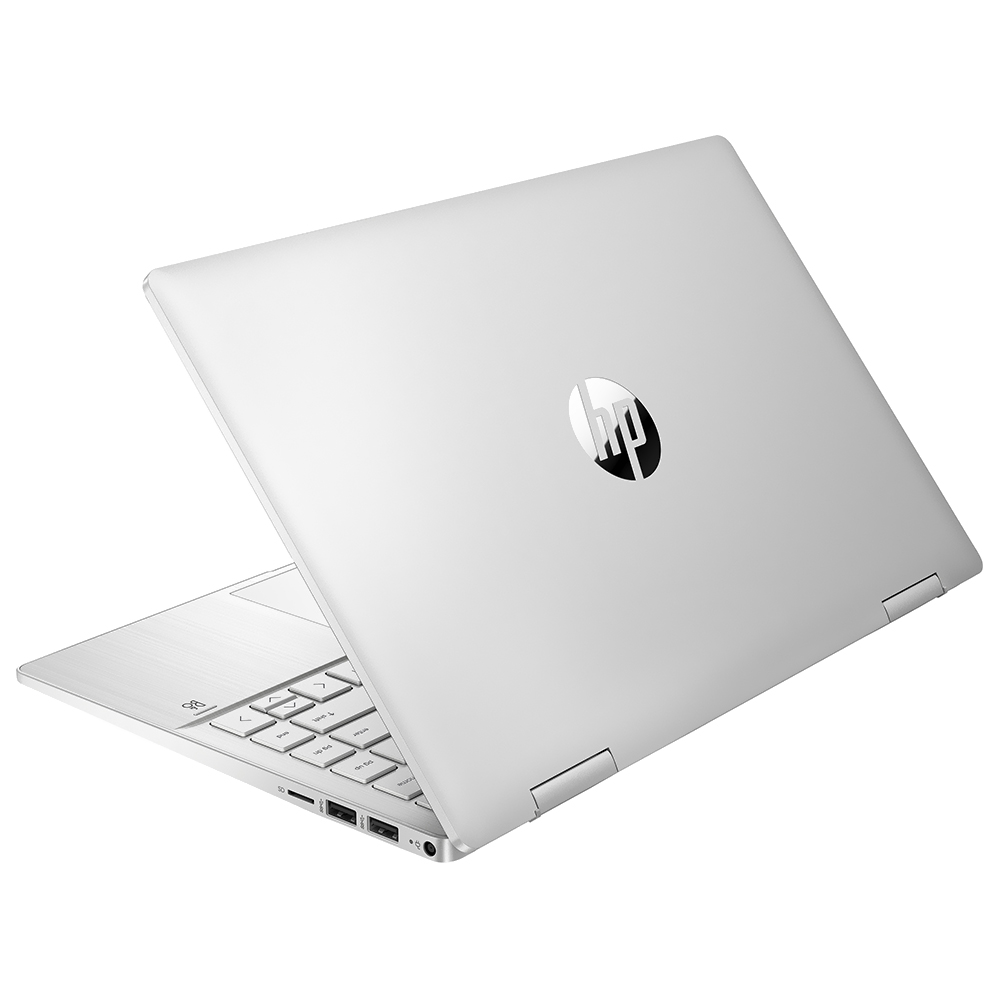 Notebook HP Pavilion X360 14-EK0033DX Intel Core i5 1235U Tela Touch Full HD 14" / 8GB de RAM / 512GB SSD - Prata (Inglês)