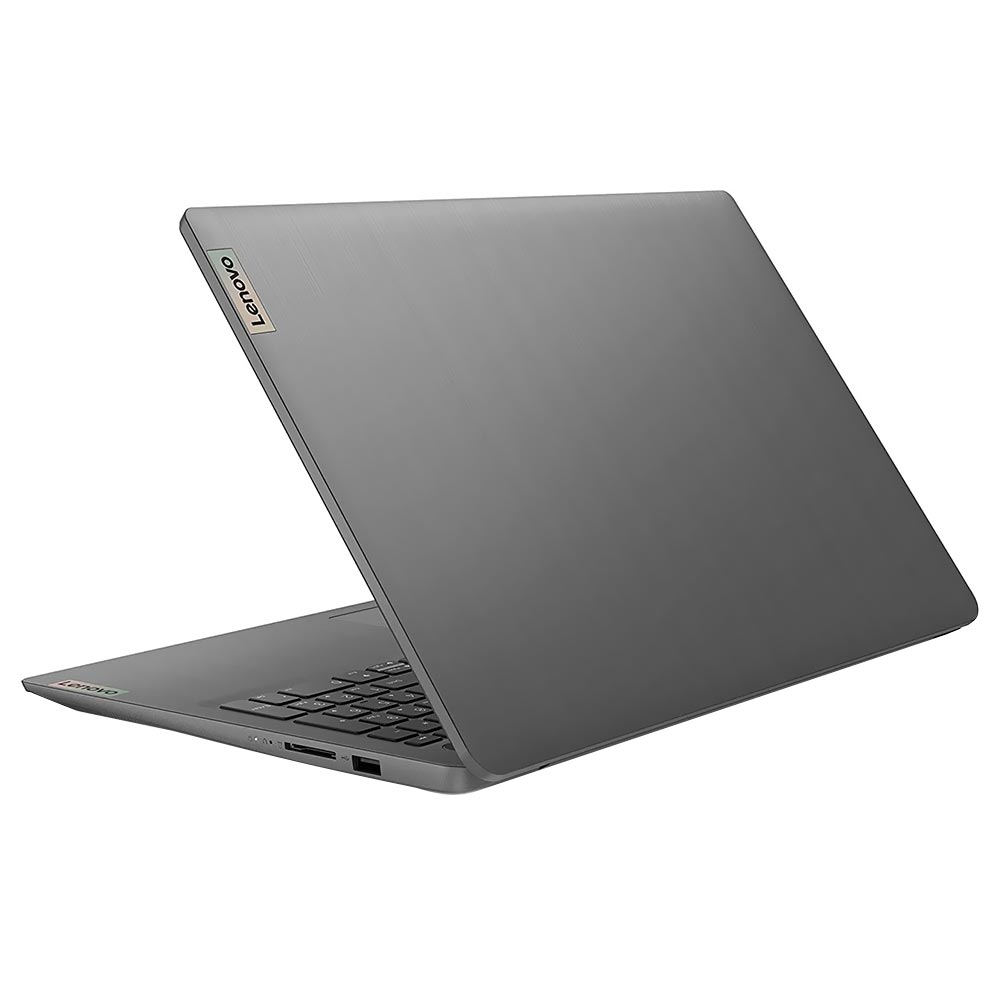 Notebook Lenovo IdeaPad 3 15IAU7 Intel Core i3 1215U Tela Full HD 15.6" / 8GB de RAM / 256GB SSD - Artic Cinza (82RK011DIN)