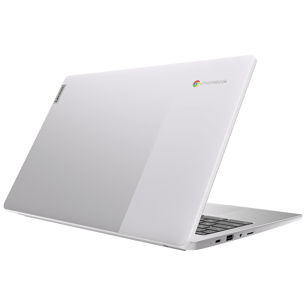 Notebook Lenovo IdeaPad 3 Chrome 15IJL6 Intel Celeron N4500 Tela Full HD 15.6" / 4GB de RAM / 64GB eMMC - Artic Cinza (Inglês)