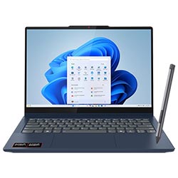 Notebook Lenovo IdeaPad 5 2-em-1 14AKP10 AMD Ryzen AI 7 350 Tela Touch WUXGA 14.0" / 16GB de RAM / 1TB SSD / Win11Home - Cosmic Azul (Inglês)