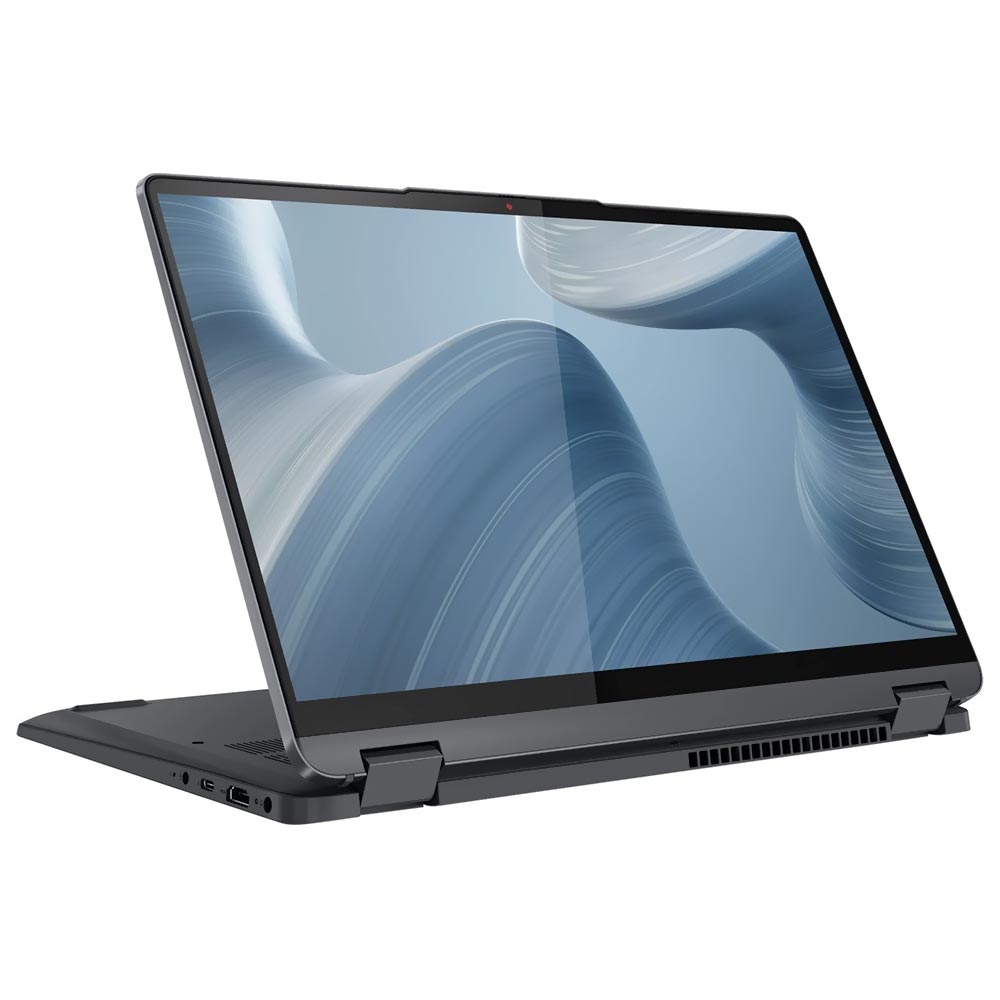 Notebook Lenovo IdeaPad Flex 5 14IAU7 Intel Core i3 1215U Tela Touch WUXGA 14.0" / 8GB de RAM / 256GB SSD - Storm Cinza (82R7003WUS) (Inglês)