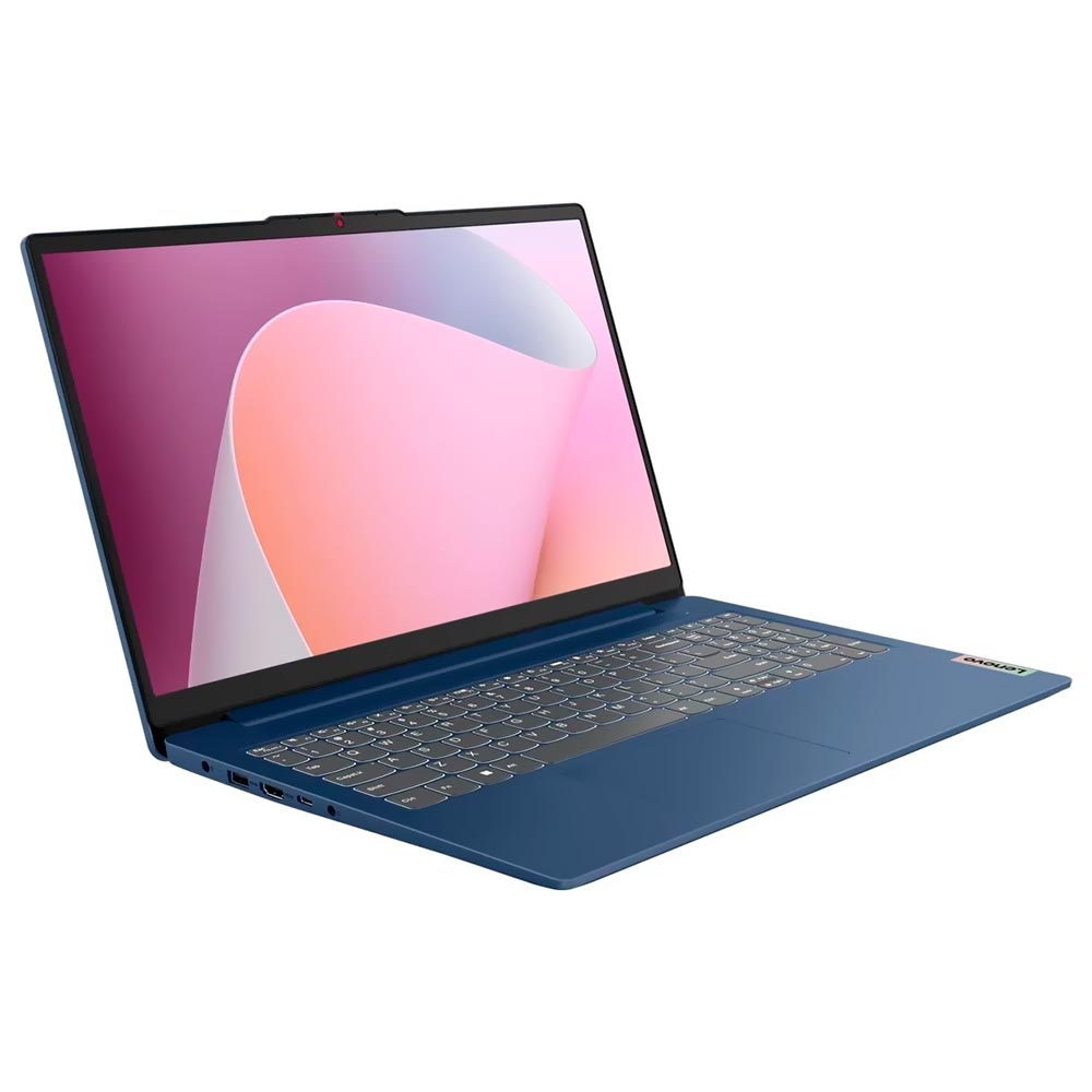 Notebook Lenovo IdeaPad Slim 3 15IRU8 Intel Core i5 1335U Tela Touch Full HD 15.6" / 16GB de RAM / 512GB SSD - Abyss Azul (82X70008US) (Inglês)