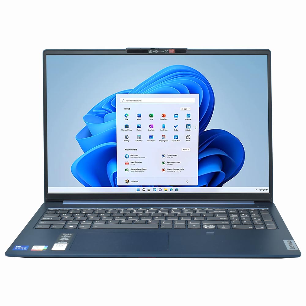 Notebook Lenovo IdeaPad Slim 5 16IRL8 Intel Core i7 1355U Tela Touch WUXGA 16" / 16GB de RAM / 512GB SSD - Abyss Azul (82XF001TUS) (Inglês)