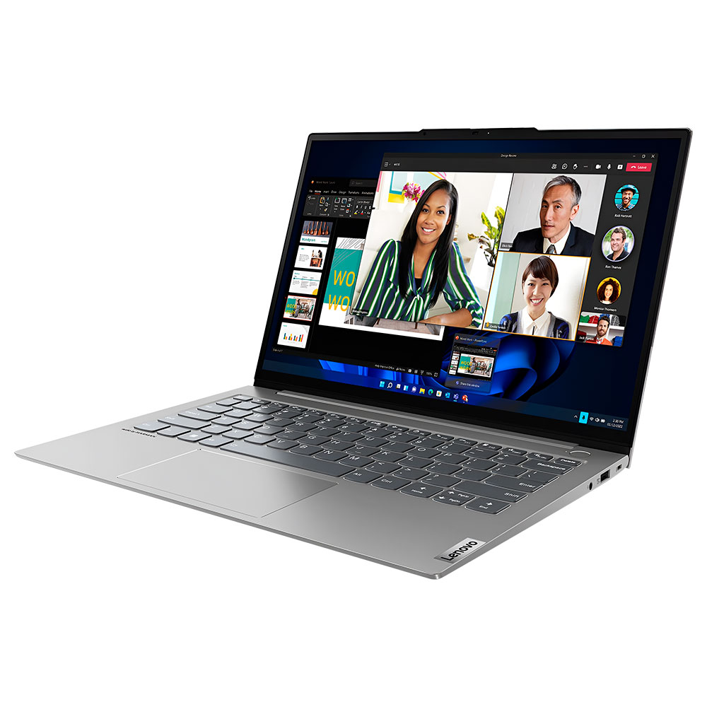Notebook Lenovo ThinkBook 13S Gen 4 Intel Core i5 1240P Tela WQXGA 13.3" / 8GB de RAM / 256GB SSD - Artic Cinza (Inglês)