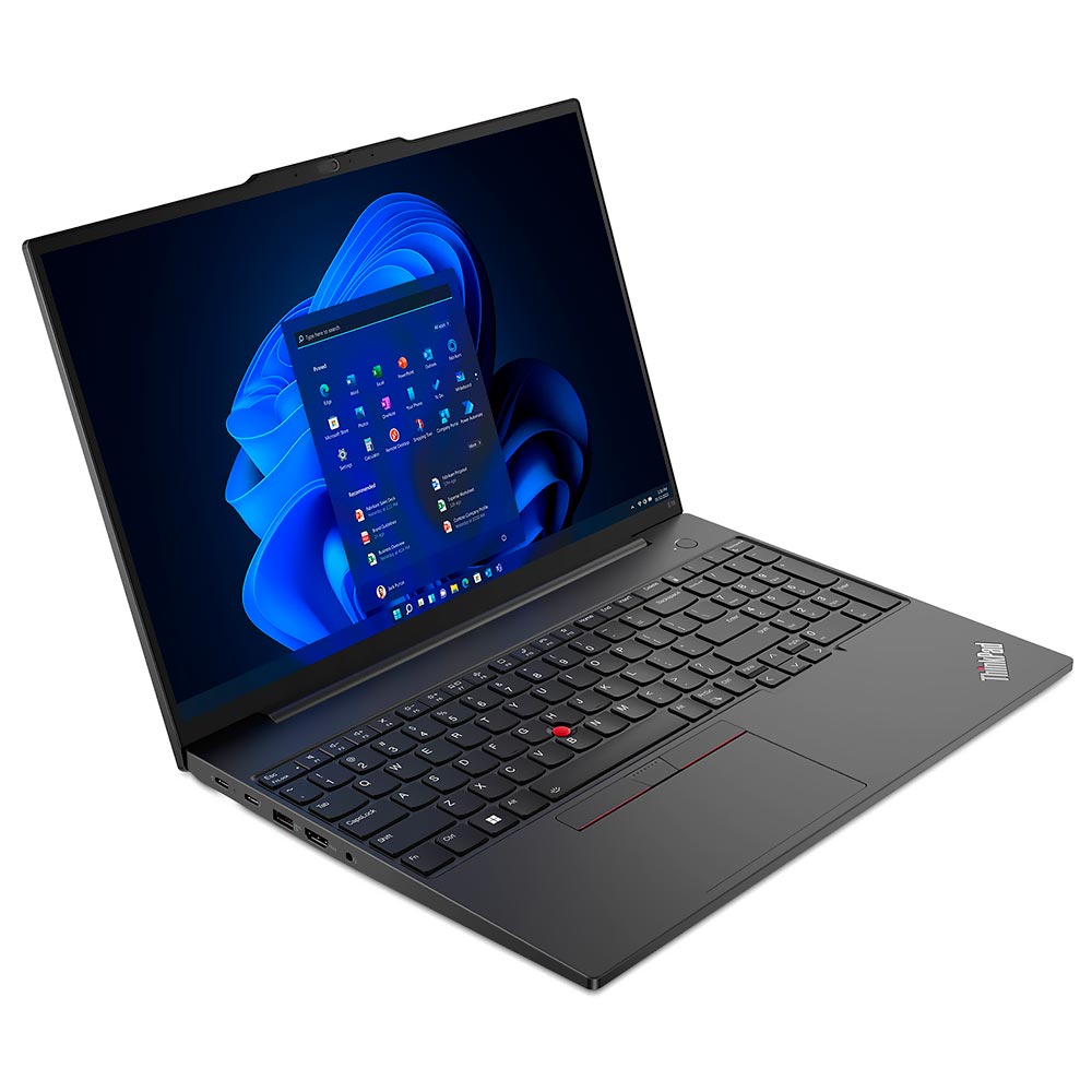 Notebook Lenovo Thinkpad E16 GEN 1 Intel Core i7 13700H Tela WUXGA 16.0" / 32GB de RAM / 1TB SSD - Preto (21JNS0F400) (Inglês)
