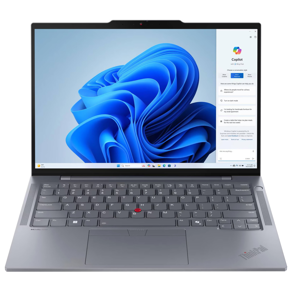 Notebook Lenovo ThinkPad T14S Geração 5 Intel Core Ultra 5 125U Tela WUXGA 14.0'' / 16GB de RAM / 256GB SSD / Win11Pro - Cinza (21LS004EUS) (Inglês)