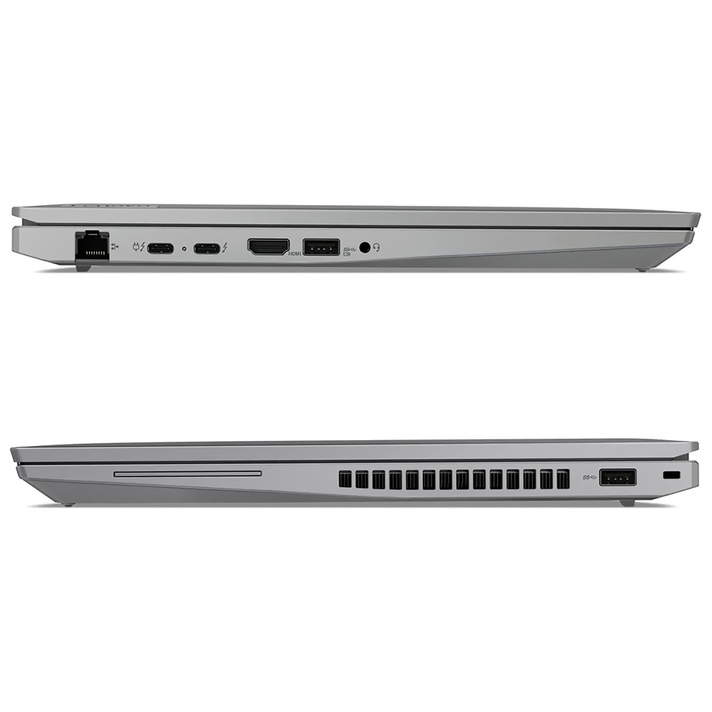 Notebook Lenovo Thinkpad T16 Gen 2 Intel Core i7 1355U Tela Touch WUXGA 16.0" / 16GB de RAM / 512GB SSD - Cinza (21HH001MUS) (Inglês)