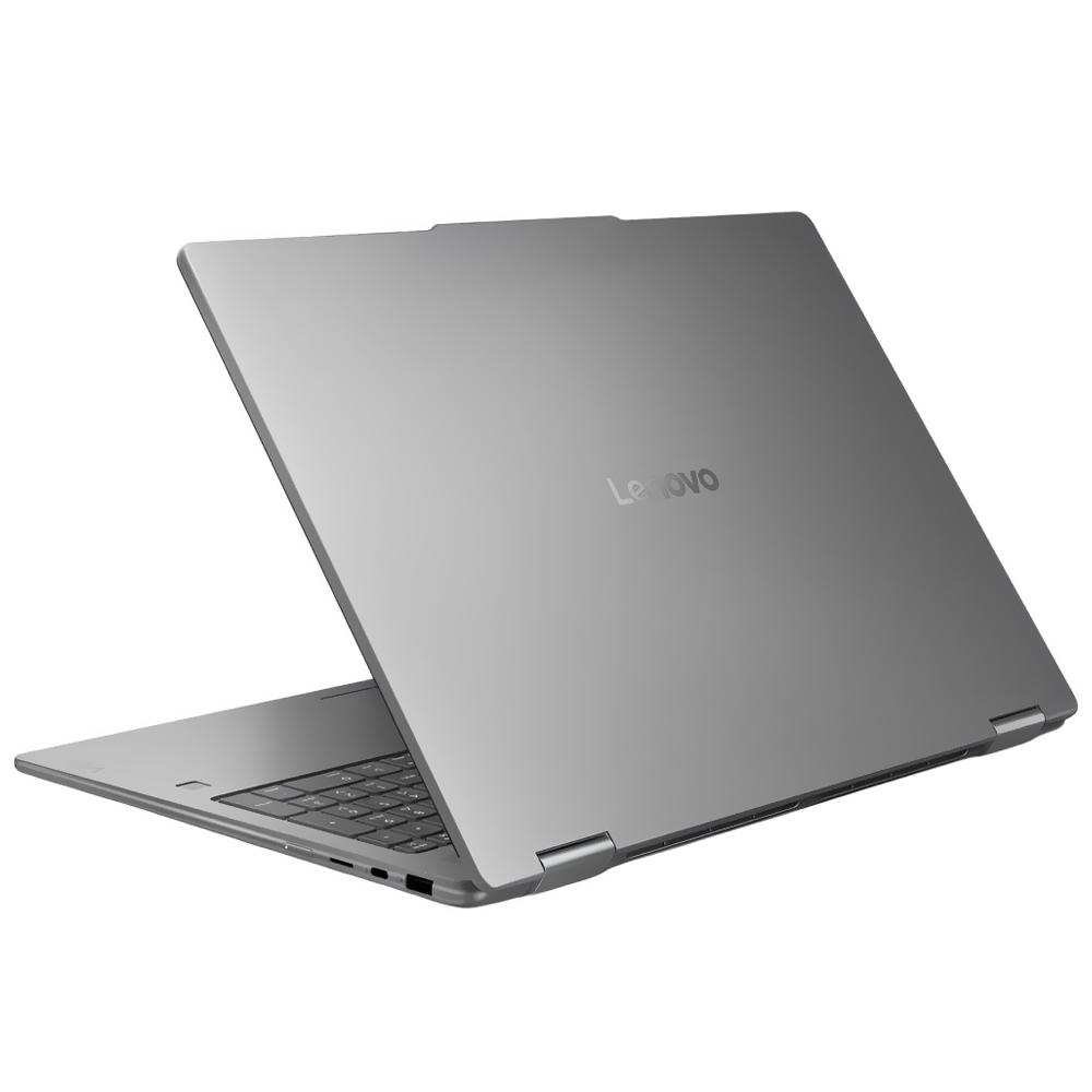 Notebook Lenovo Yoga 2-in-1 16ILL10 Intel Core Ultra 7 256V Tela Touch WUXGA 16.0" / 16GB de RAM / 1TB SSD - Luna Cinza (83JT0001US) (Inglês)