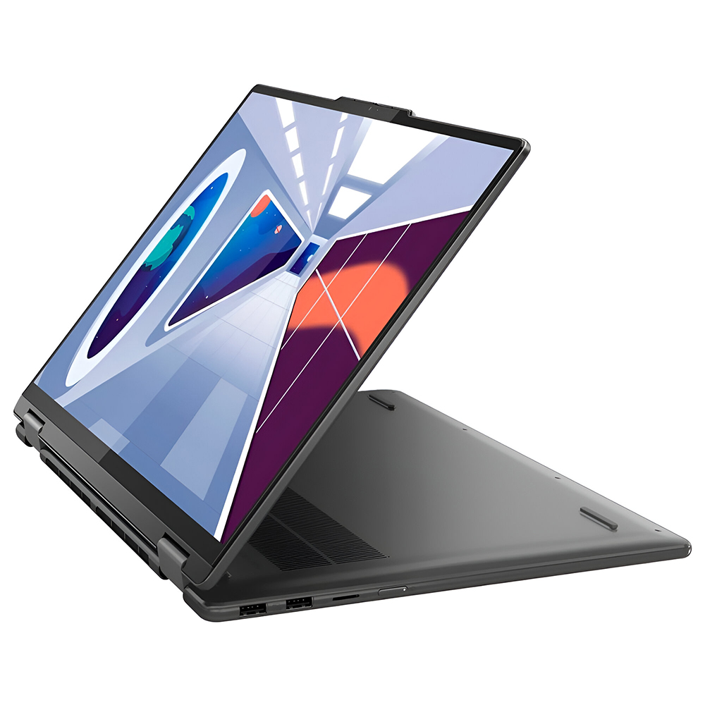 Notebook Lenovo Yoga 7 16IML9 Intel Core Ultra 5 125U Tela Touch WUXGA 16.0" / 16GB de RAM / 512GB SSD - Storm Cinza (83DL0000US) (Inglês)