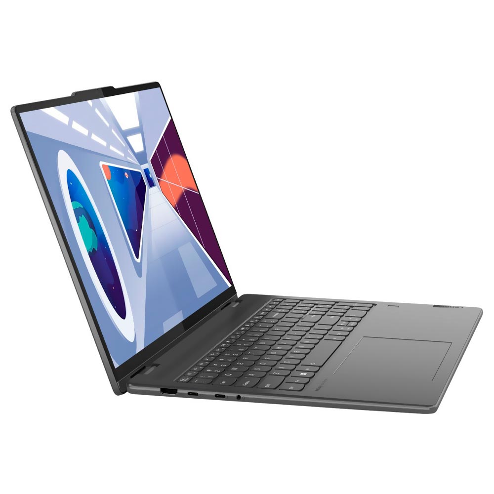 Notebook Lenovo Yoga 7 16IRL8 Intel Core i7 1355U Tela Tocuh WUXGA 16.0" / 16GB de RAM / 512GB SSD - Storm Cinza (82YN0002U) (Inglês)