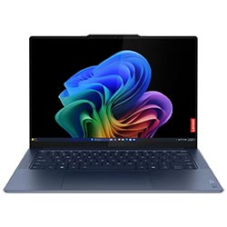 Notebook Lenovo Yoga Slim 7 14Q8X9 Snapdragon X Elite Tela Touch OLED 3K 14.5" / 16GB de RAM / 512GB SSD - Cosmic Azul (83ED0001US) (Inglês)