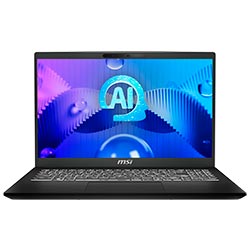 Notebook MSI Modern 15 H AI C1MTG-084US Intel Core Ultra 9 185H Tela FHD 15.6" / 32GB de RAM / 1TB SSD - Classic Preto (Inglês)