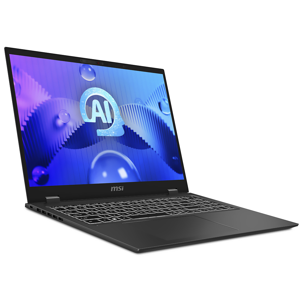 Notebook MSI Prestige 16 AI Evo B1MG-013US Intel Core Ultra 9 185H Tela QHD+ 16" / 16GB de RAM / 1TB SSD / Win11Home - Stellar Cinza (Inglês)