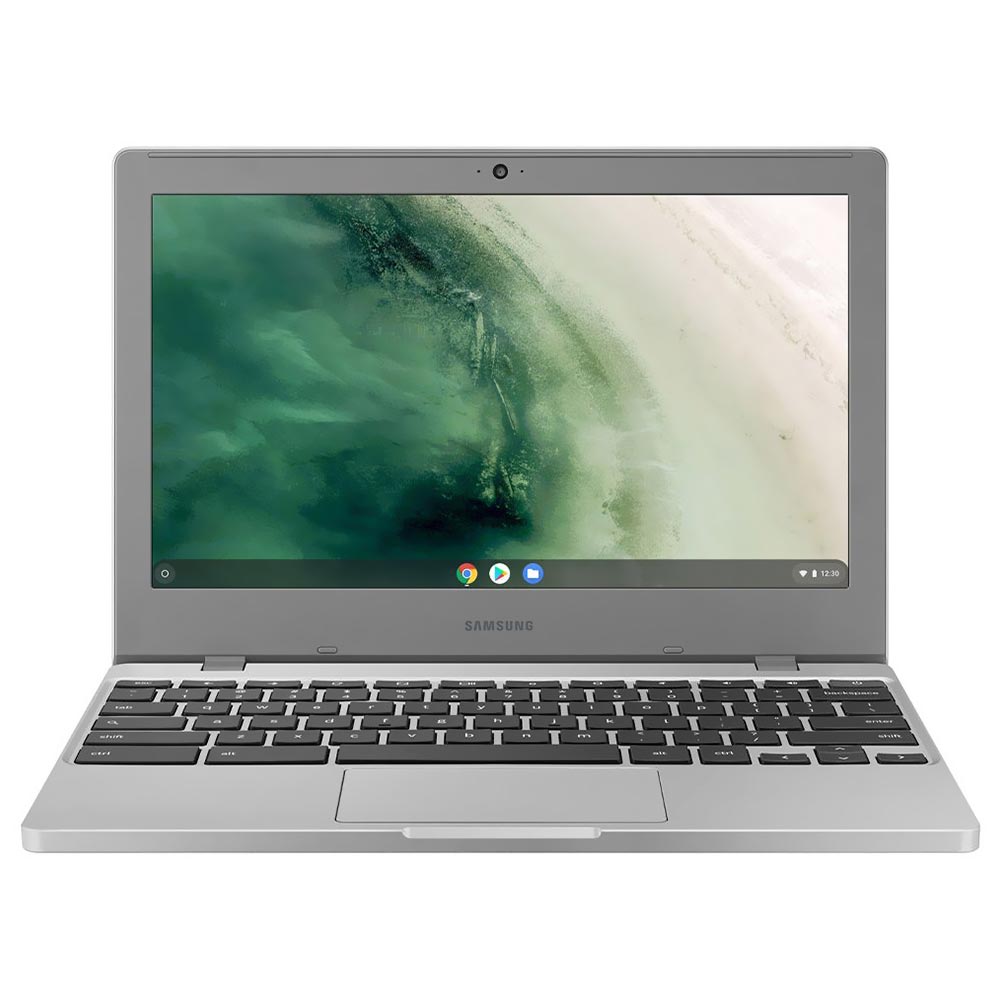 Notebook Samsung Chromebook XE310XBA-K03US Intel Celeron N4000 Tela HD 11.6" / 6GB de RAM / 64GB eMMC - Platinum Titan (Inglês)