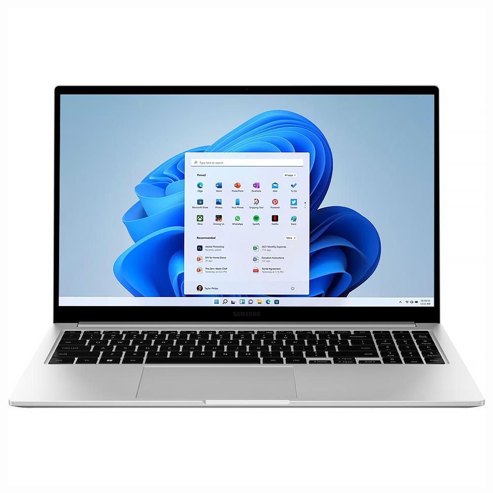 Notebook Samsung Galaxy Book 3 NP750XFG-KB2US Intel Core i7 1355U Tela Full HD 15.6" / 16GB de RAM / 512GB SSD - Prata (Inglês)