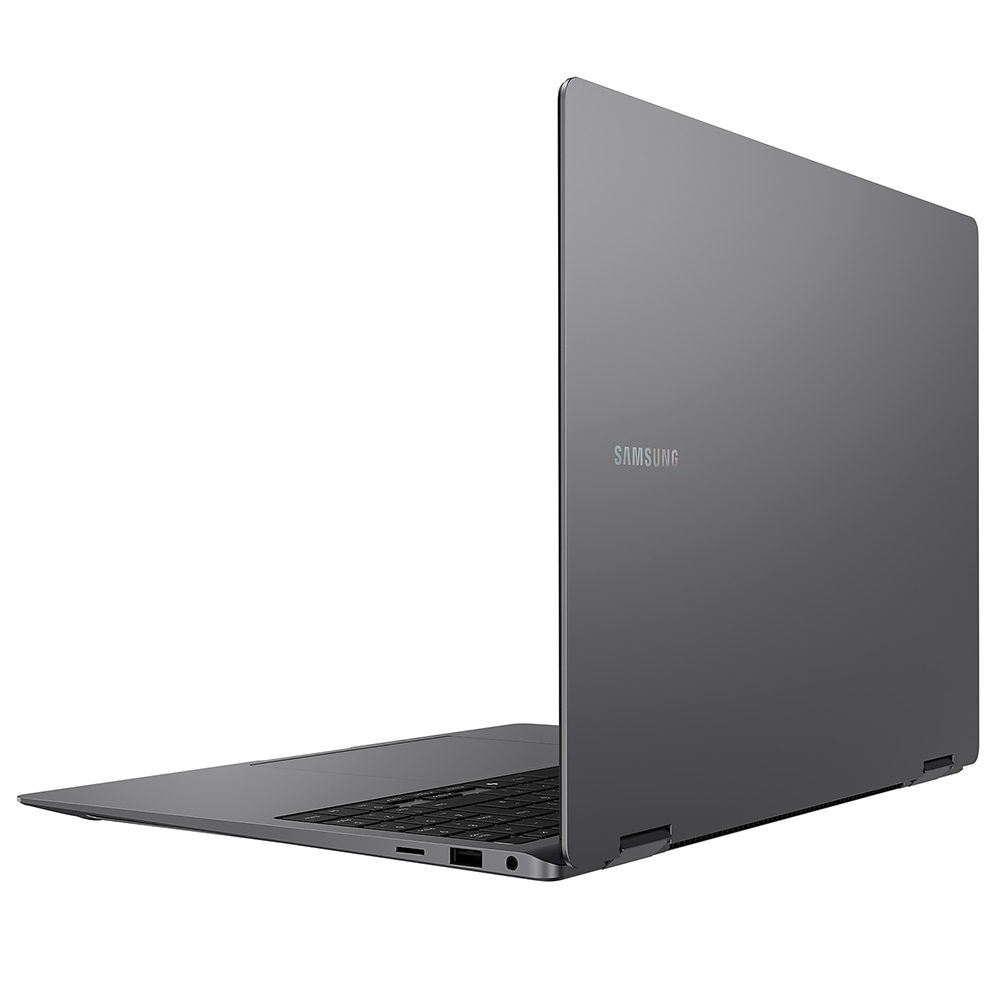 Notebook Samsung Galaxy Book 5 360 NP750QHA-KA1US Intel Core Ultra 7 256V Tela Touch FHD 15.6" / 16GB de RAM / 512GB SSD - Cinza (Inglês)
