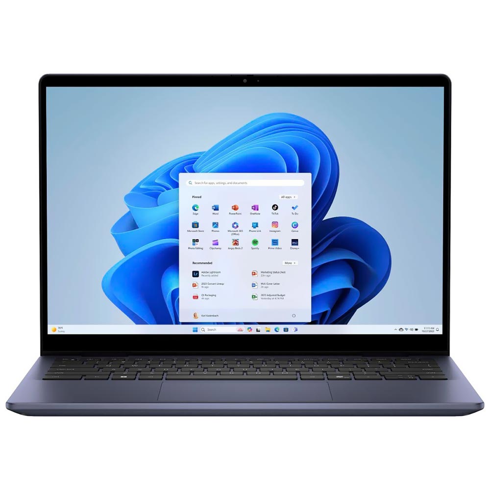 Notebook Tablet Dell Inspiron 14 7445-7326BLU-PUS AMD Ryzen 7 8840HS Tela Touch Full HD+ 14" / 16GB de RAM / 1TB SSD - Midnight Azul (Inglês)