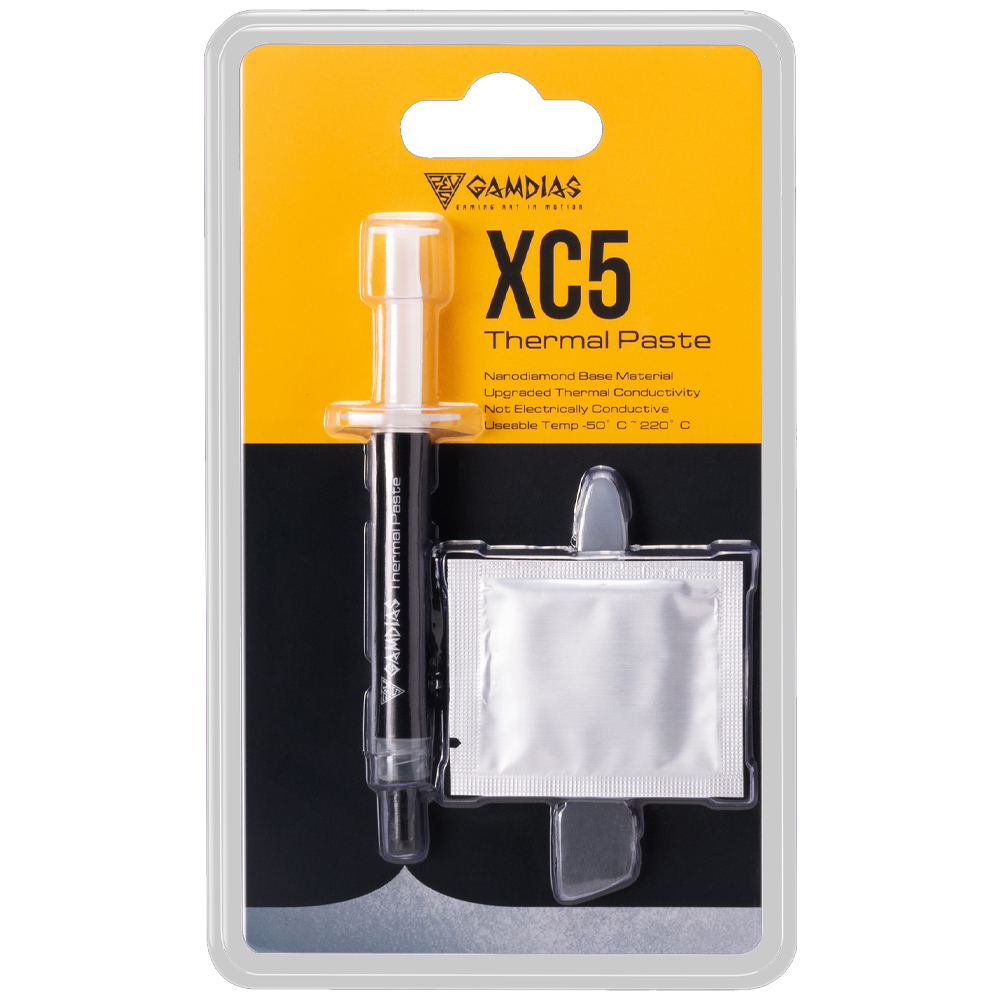 Pasta Térmica Gamdias XC5 4G - Prata