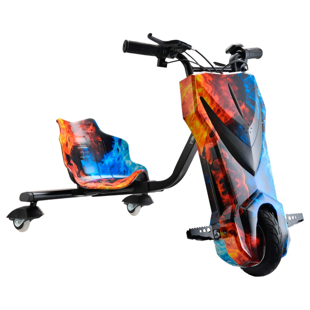 Triciclo Elétrico Interbras Swift X-Tricycle / Bluetooth / Speaker / LED /  6.5" - Ice Fire