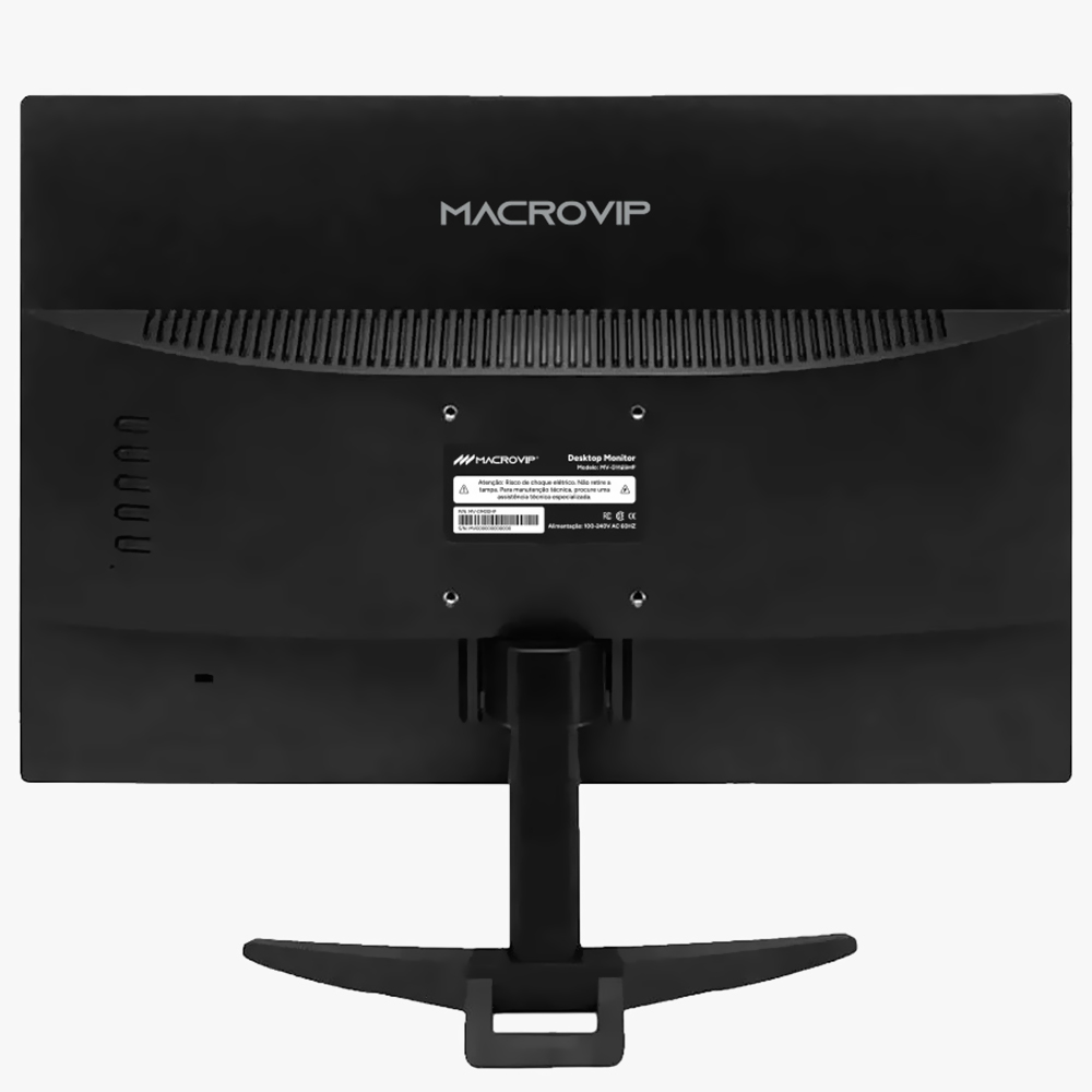 Mini PC Macrovip nanoBOX K1 Intel Core i3 1215U de 1.2GHz / 8GB de RAM / 512GB SSD / Win11Pro - Preto + Monitor 22" / Teclado / Mouse