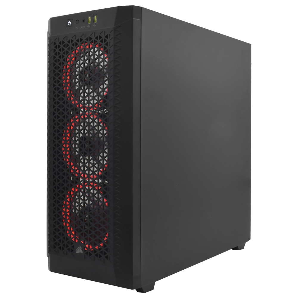 PC MONTADO GAMER INTEL CORE I3 3.7GHZ/16GB/240GB SSD/VGA GTX750TI 4GB/MOUSE/TECLADO/RGB/LINUX PRETO