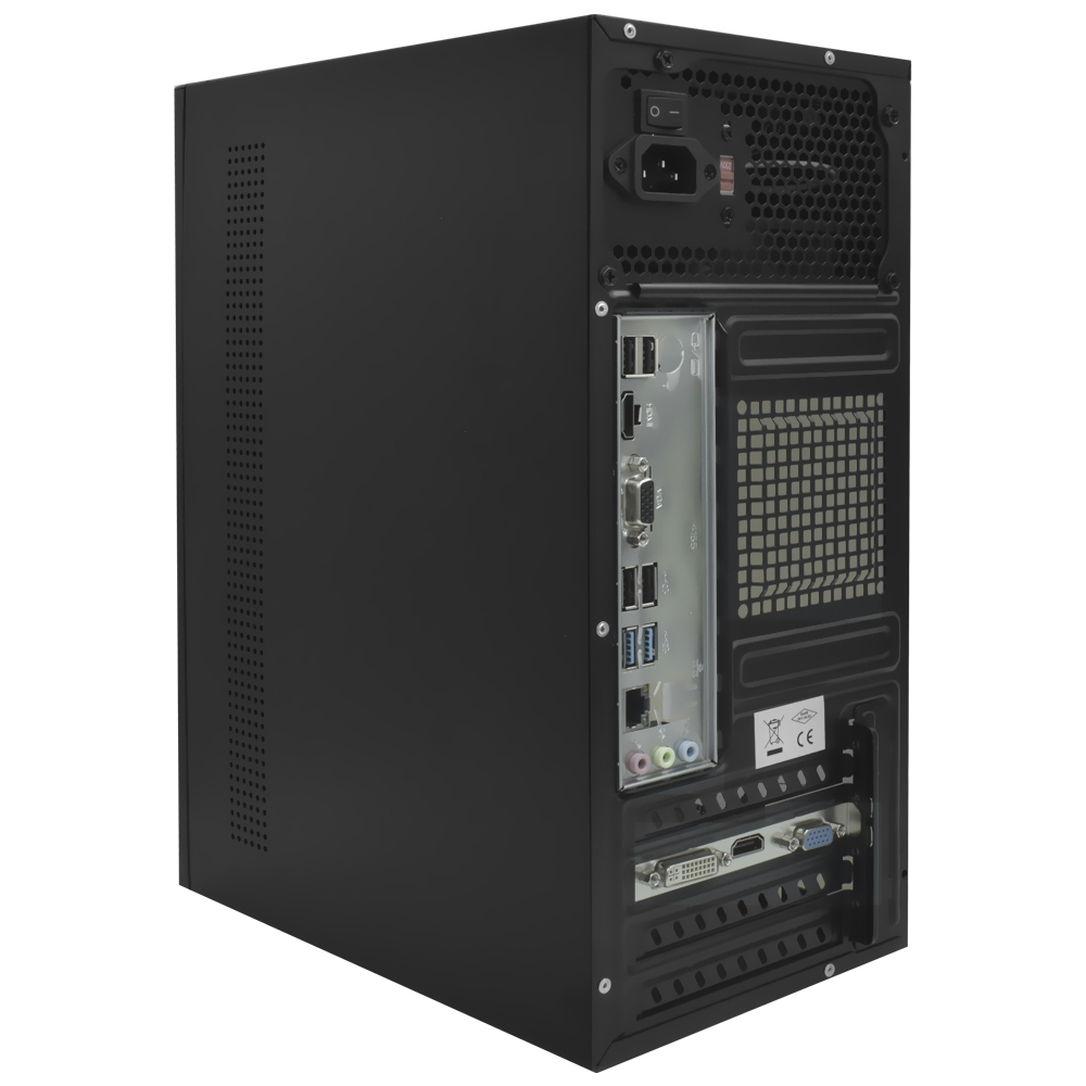 PC Montado Gamer Intel Core i3 6100T de 3.4GHz / 16GB de RAM / 240GB SSD / GeForce GT730 4GB +  Kit Gamer - Preto