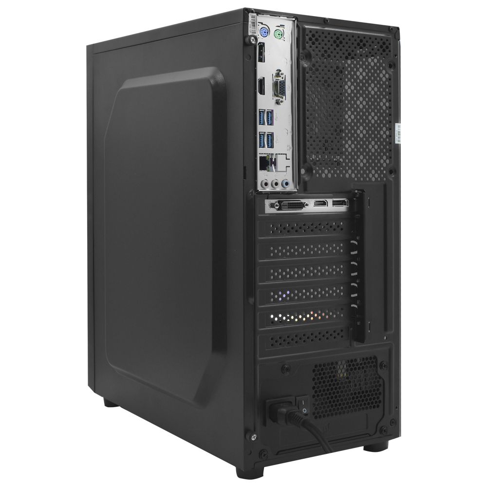 PC Montado Gamer Intel Core i5 10400F de 2.9GHz 16GB de RAM / 500GB SSD / GeForce RTX3050 6GB - Preto