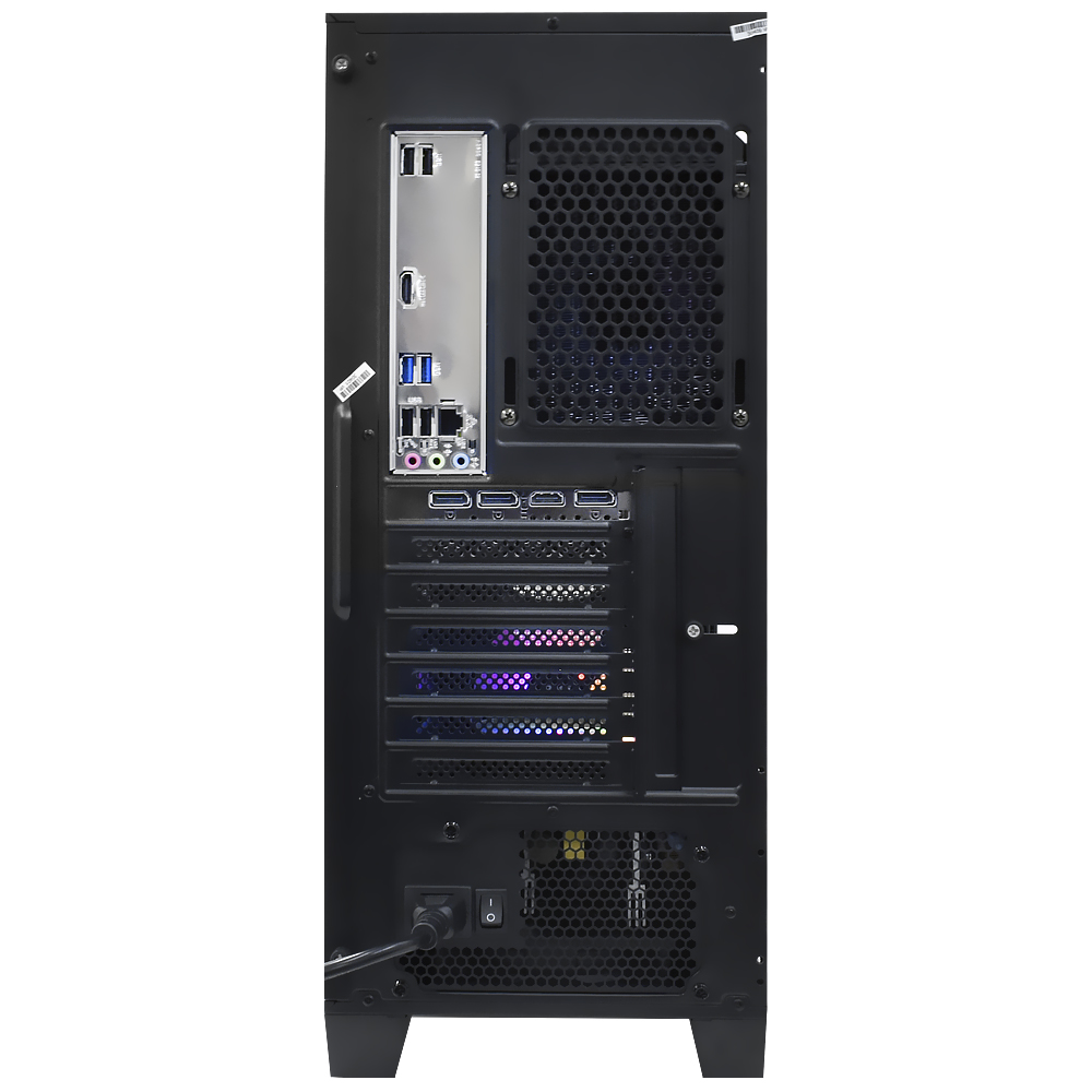 PC Montado Gamer Intel Core i5 12400F de 2.5GHz 32GB de RAM / 1TB SSD / GeForce RTX4060 8GB - Preto