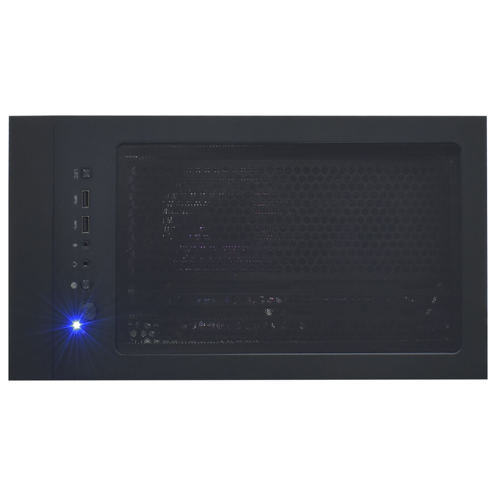 PC Montado Gamer Intel Core i5 12400F de 2.5GHz 32GB de RAM / 512GB SSD / GeForce GTX1050TI 4GB - Preto
