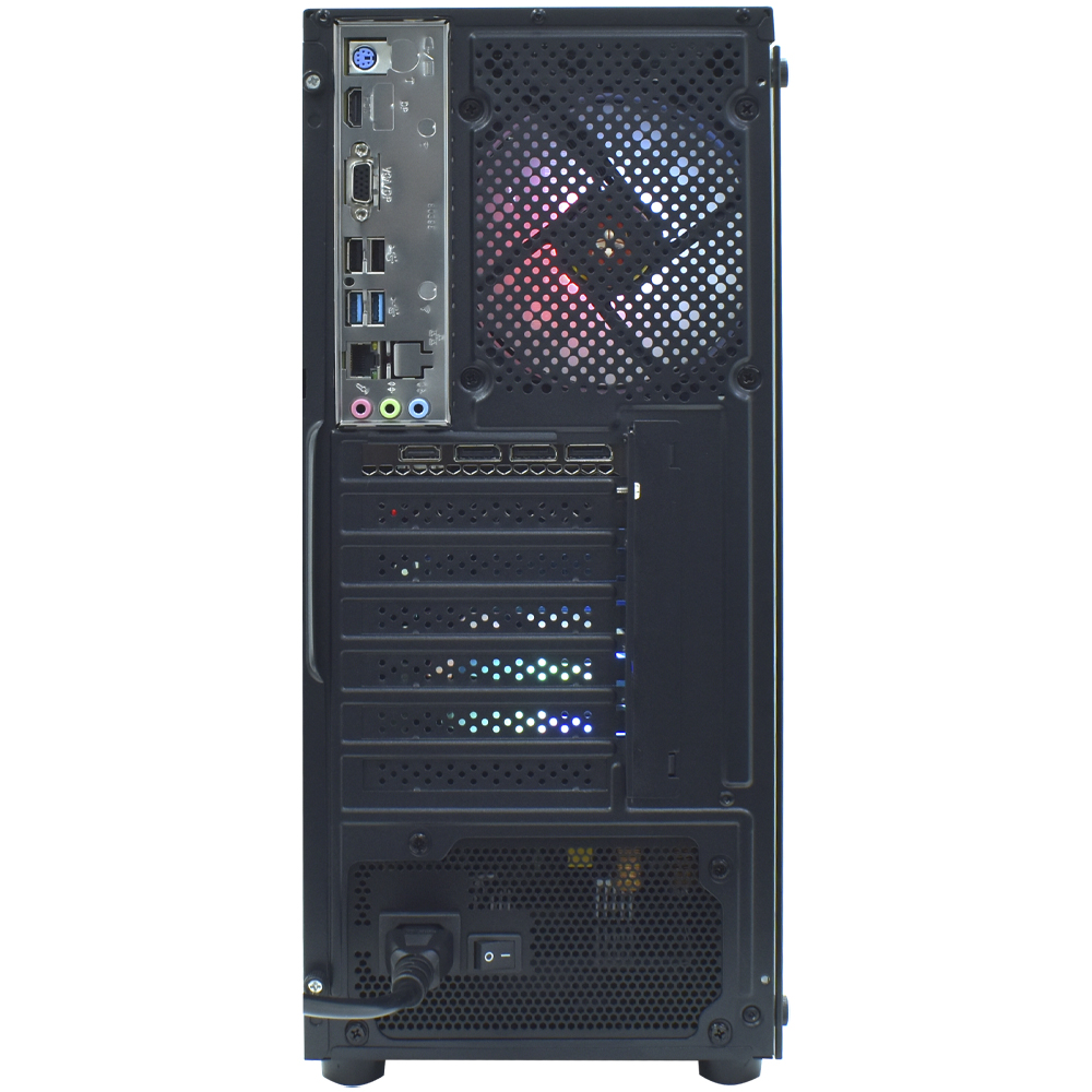 PC Montado Gamer Intel Core i5 12400F de 2.5GHz 32GB de RAM / 512GB SSD / GeForce RTX5060 8GB - Preto