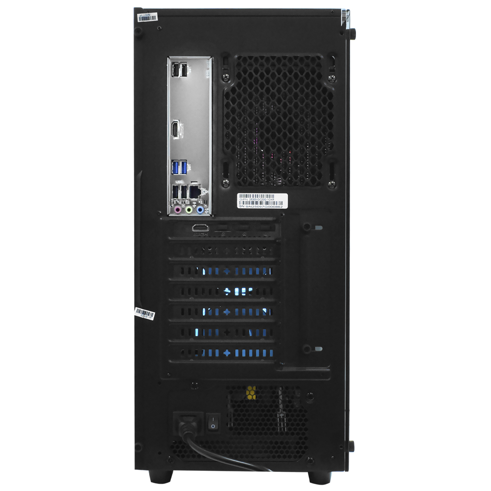 PC Montado Gamer Intel Core i5 12400F de 2.5GHz 64GB de RAM / 1TB SSD / GeForce RTX5060 8GB - Preto