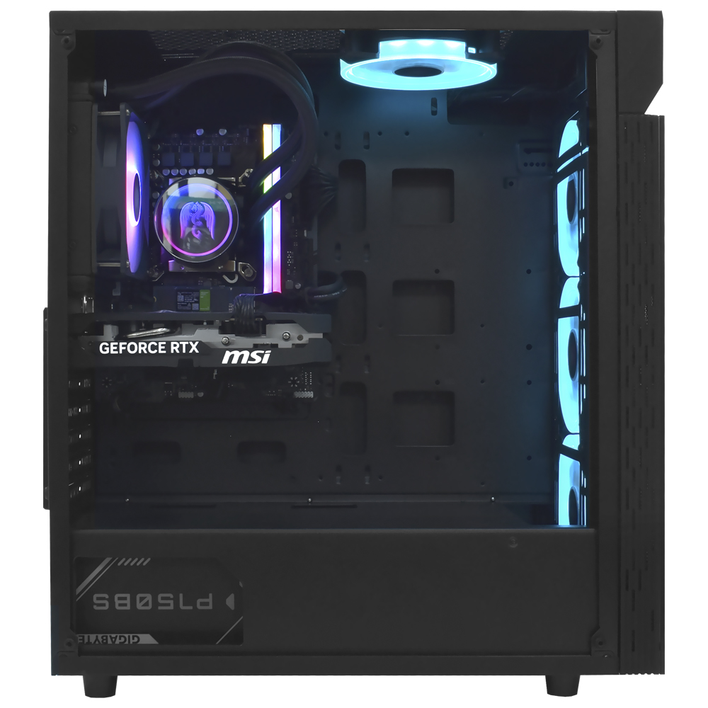 PC Montado Gamer Intel Core i5 12400F de 2.5GHz 64GB de RAM / 1TB SSD / GeForce RTX5060 8GB - Preto
