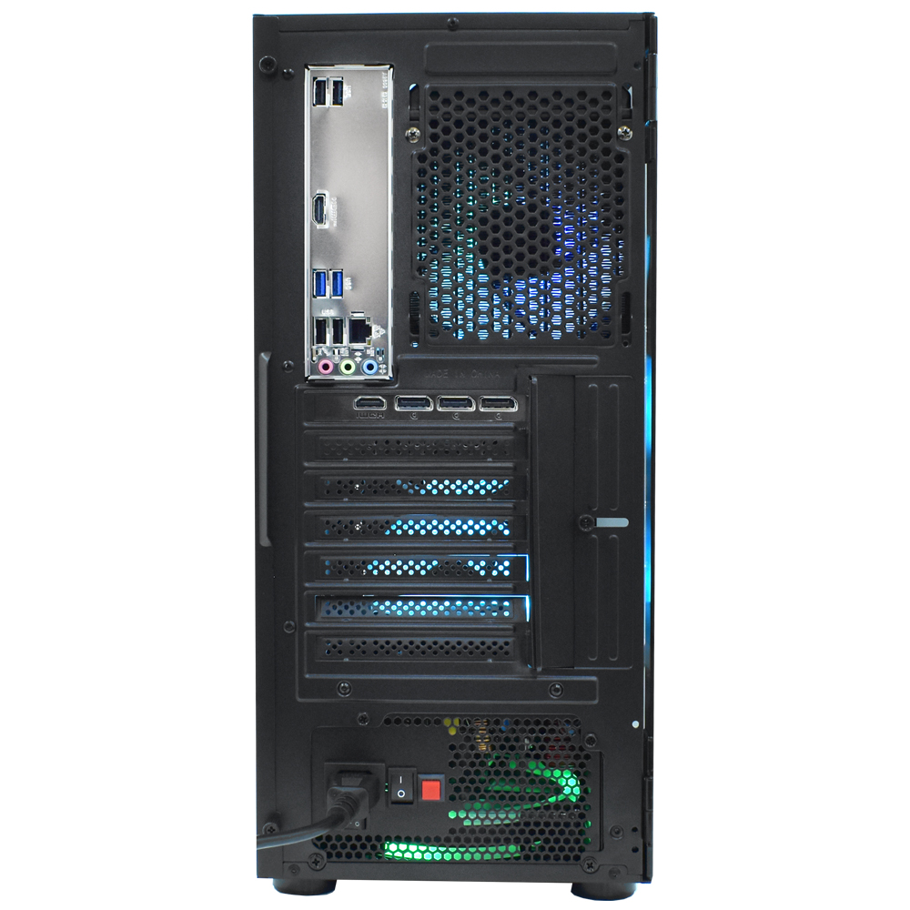 PC Montado Gamer Intel Core i5 12400F de 2.5GHz 64GB de RAM / 1TB SSD / GeForce RTX5060 8GB - Preto
