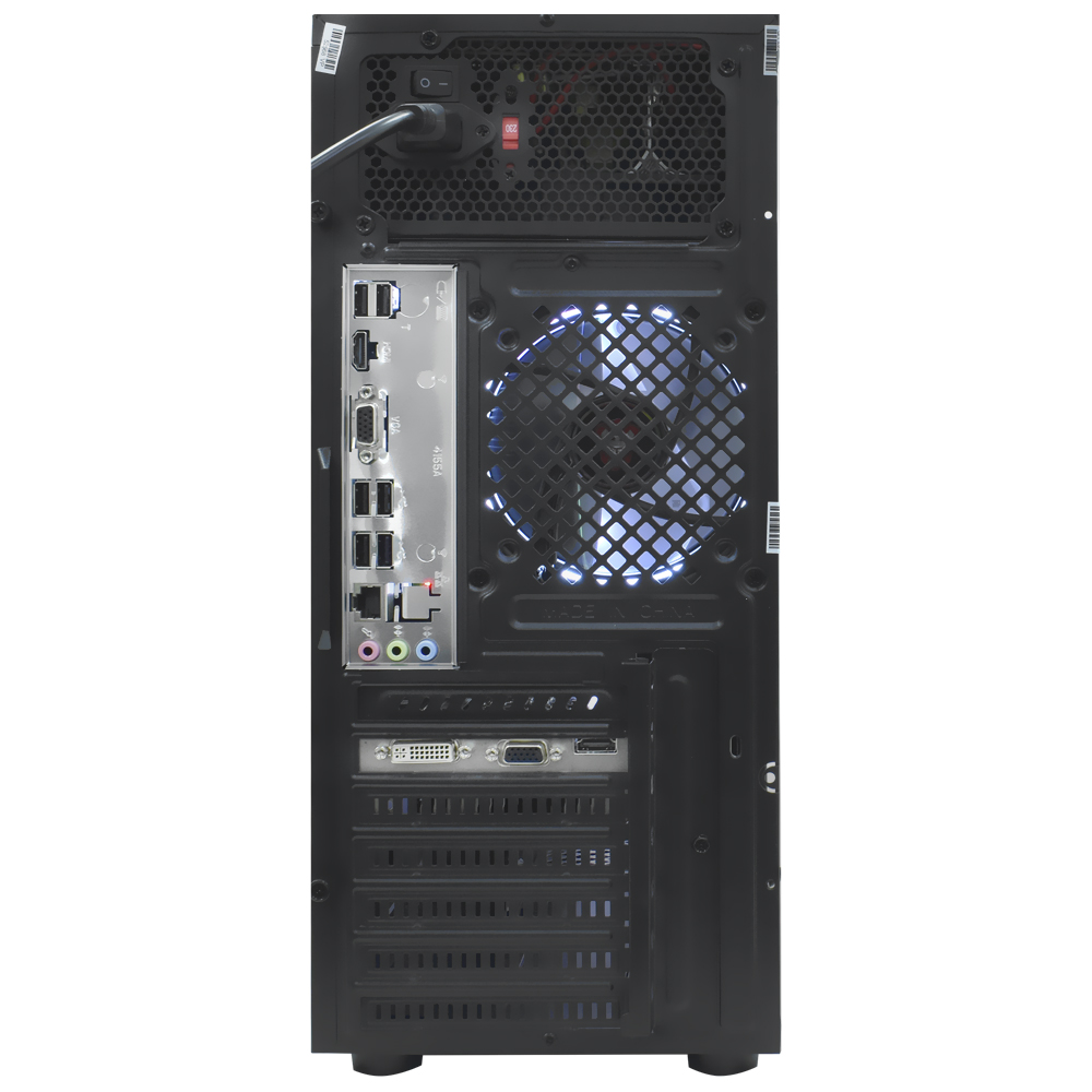 PC Montado Gamer Intel Core i5 2500 de 3.3GHz 16GB de RAM / 256GB SSD / GeForce GTX750TI 4GB + Kit Gamer - Preto