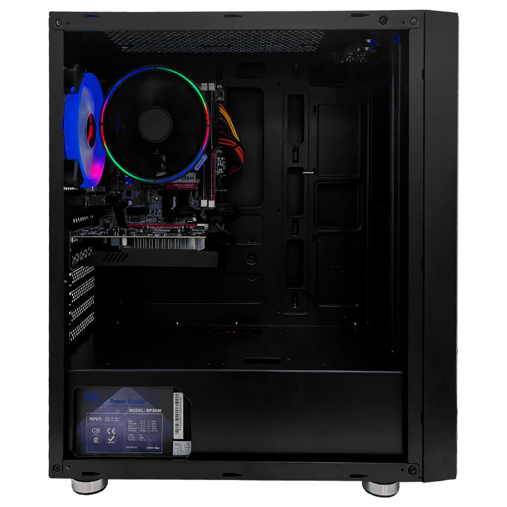 PC Montado Gamer Intel Core i5 2500K de 3.3GHz 16GB de RAM / 256GB SSD / GeForce GTX750TI 4GB + Kit Gamer - Preto