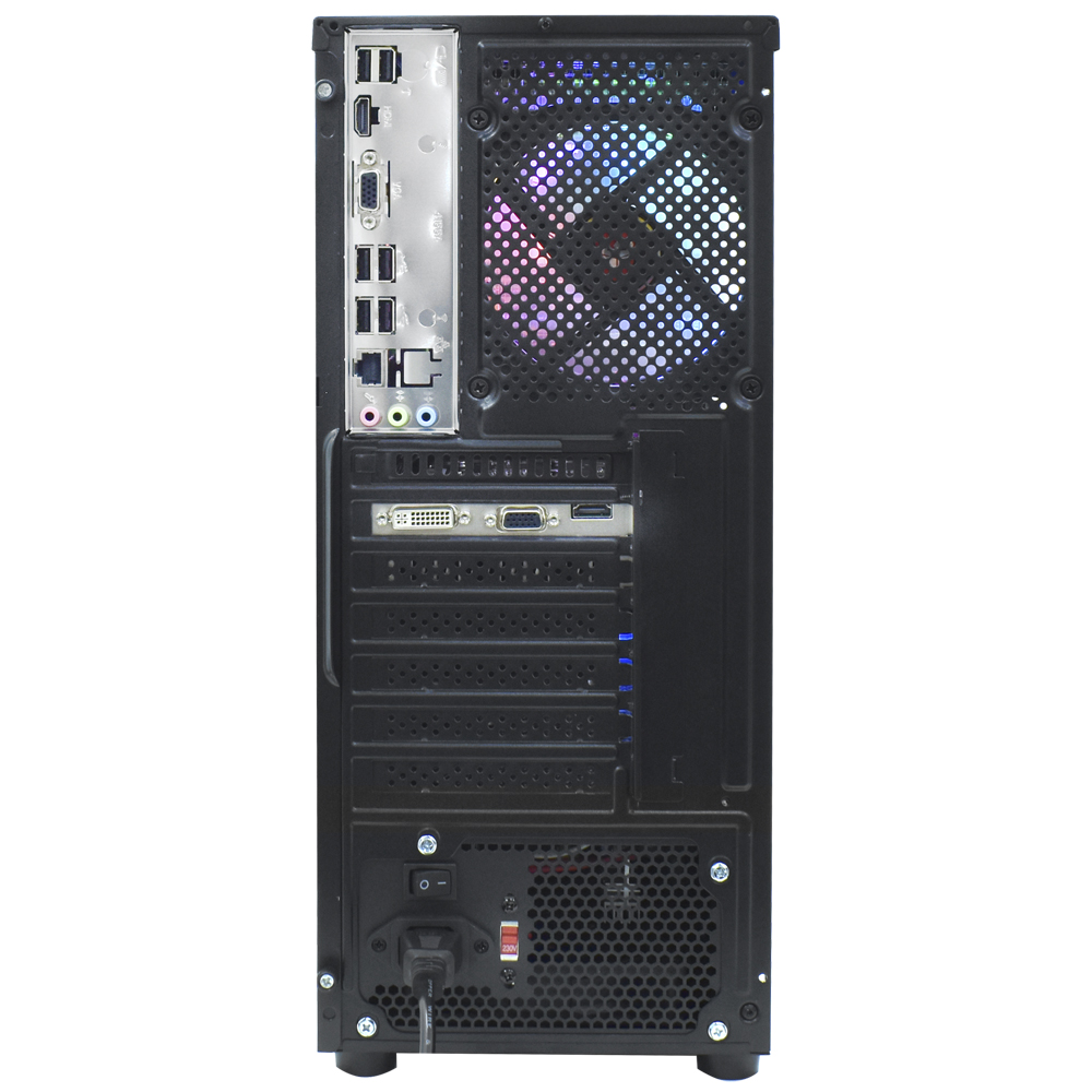 PC Montado Gamer Intel Core i5 3470 de 3.3GHz 16GB de RAM / 256GB SSD / GeForce GTX750TI 4GB + Kit Gamer - Preto