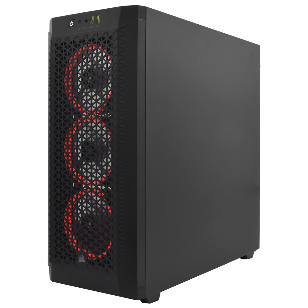 PC Montado Gamer Intel Core i7 3770 de 3.4GHz 16GB de RAM / 240GB SSD / GeForce GTX750 4GB + Mouse / Teclado - Preto