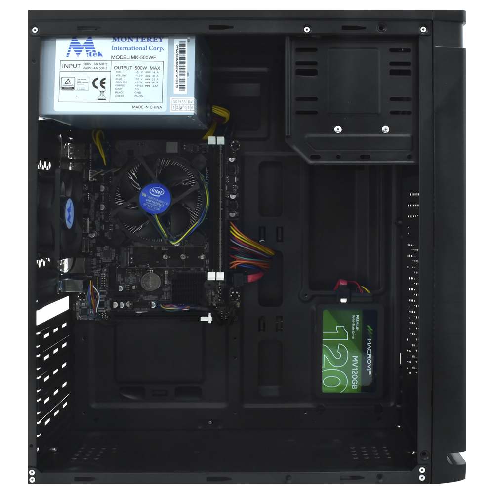 PC Montado Intel Core i3 3240 de 3.40GHz 8GB de RAM / 120GB SSD + Mouse / Teclado / Mouse Pad - Preto