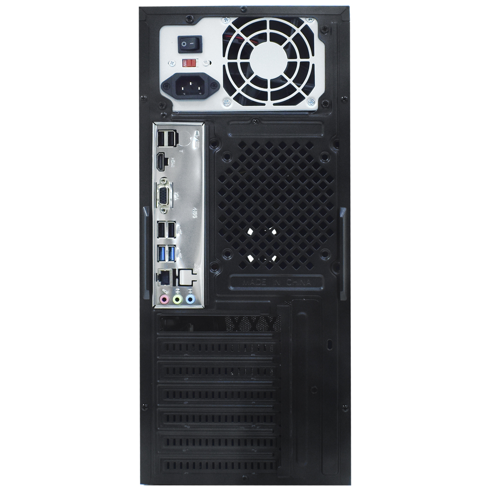 PC Montado Intel Core i3 540 de 3.06GHz 8GB de RAM / 240GB SSD + Mouse / Teclado / Mouse Pad - Preto