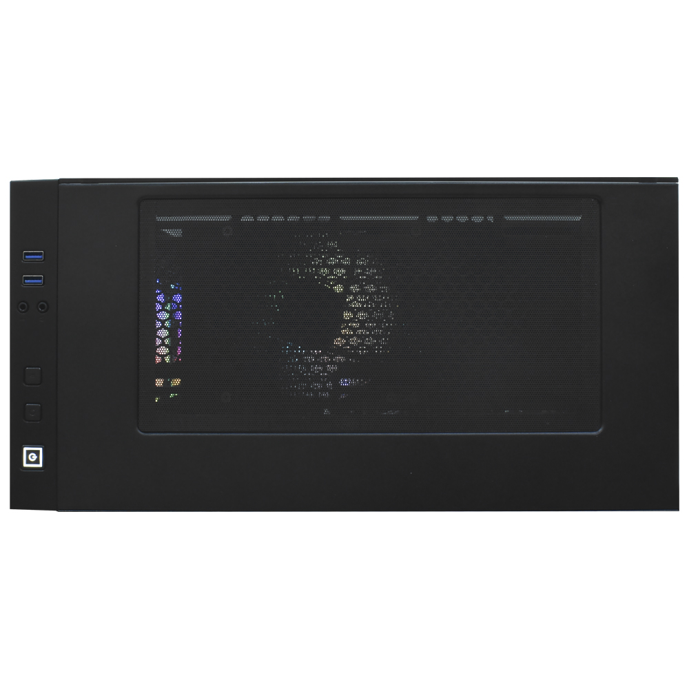 PC Montado Intel Core i5 12400F de 2.5GHz 16GB de RAM / 256GB SSD / Radeon RX580 8GB - Preto