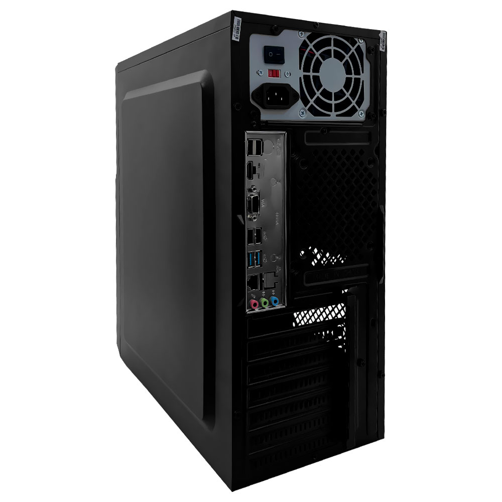 PC Montado Intel Core i5 2400 de 3.1GHz 16GB de RAM / 480GB SSD + Mouse / Teclado / Mouse Pad - Preto