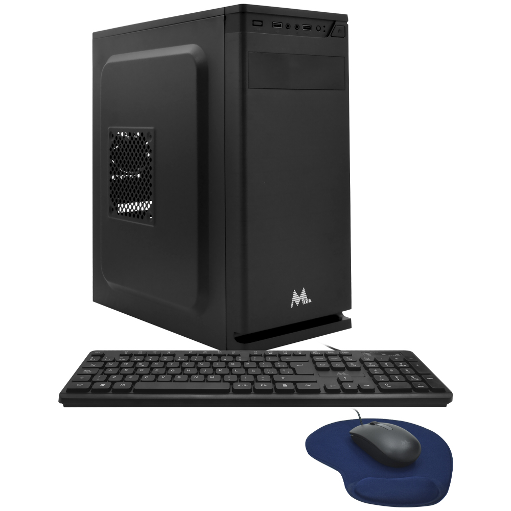 PC Montado Intel Core i5 2400 de 3.1GHz 16GB de RAM / 480GB SSD + Mouse / Teclado / Mouse Pad - Preto