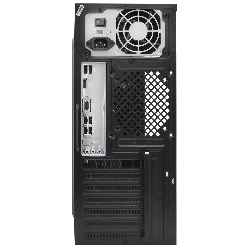 PC Montado Intel Core i5 3450 de 3.1GHz 16GB de RAM / 240GB SSD + Monitor / Mouse / Teclado / Mouse Pad - Preto