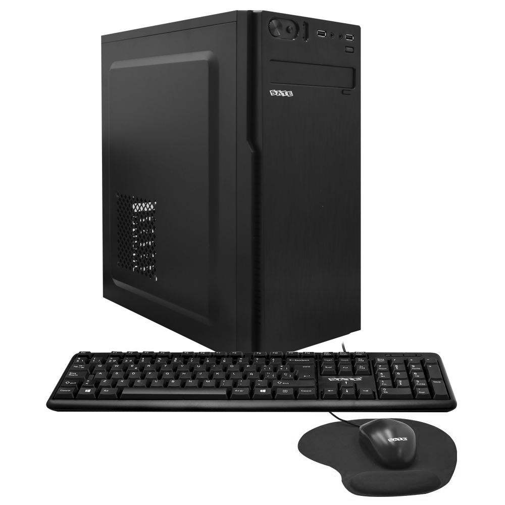 PC Montado Intel Core i7 de 3.4GHz 8GB de RAM / 240GB SSD + Mouse / Teclado / Mouse Pad - Preto