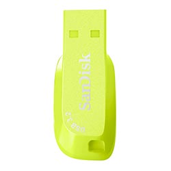 PENDRIVE   64GB SANDISK Z410 ULTRA SHIFT USB 3.2 DRIVE/100MBs AMARELO SDCZ410-064G-G46EP