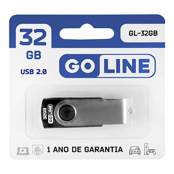 Pendrive Goline GL-32GB 32GB USB 2.0 - Cinza